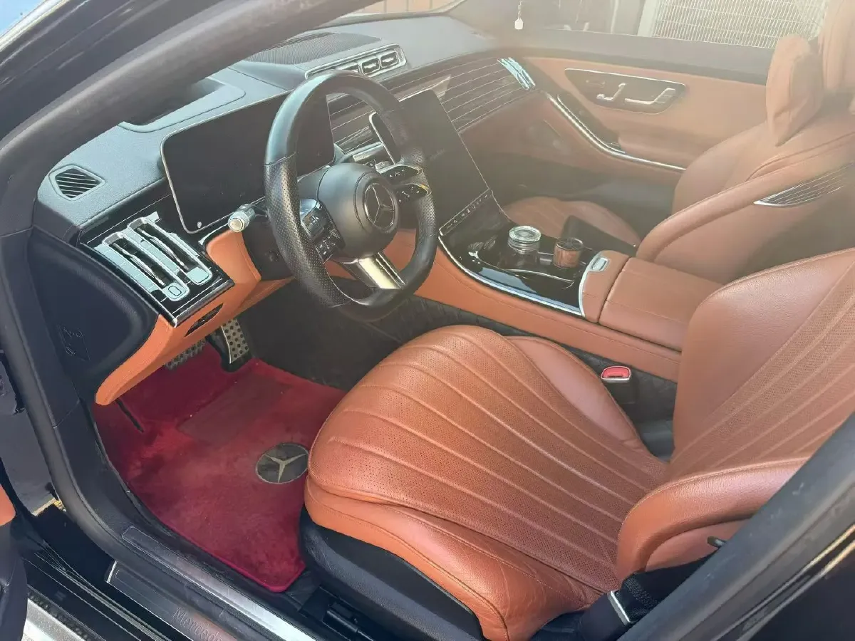 2022 Mercedes-Benz S Class 2.5T 367HP L6 9AT,autocango,china used car exporter,china ev exporter,chinese used car exporter,chinese used ev exporter