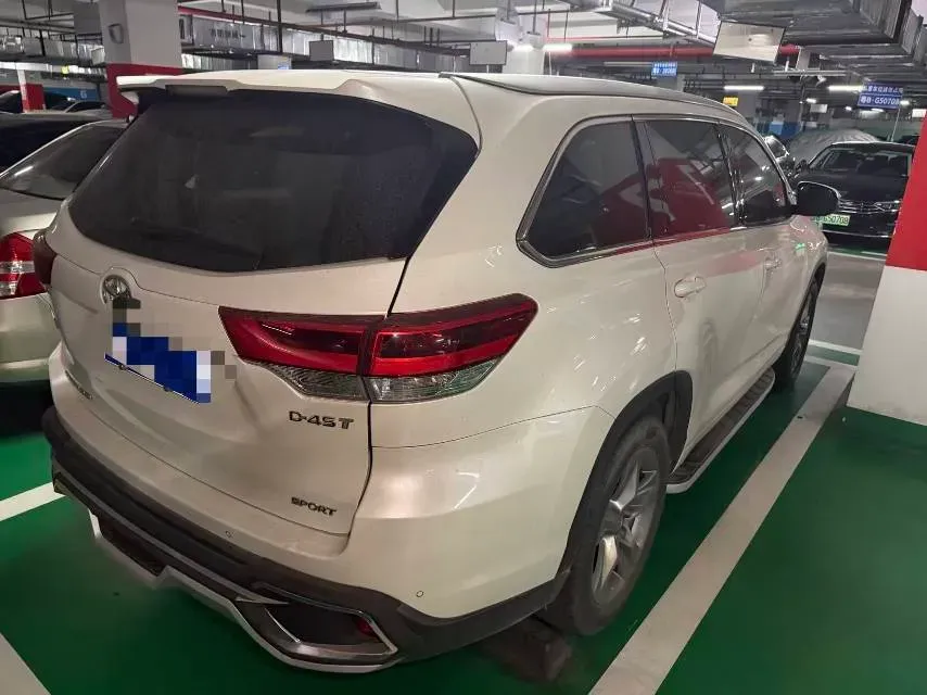 2018 Toyota Highlander 2.0T 220HP L4 6AT,autocango,china used car exporter,china ev exporter,chinese used car exporter,chinese used ev exporter