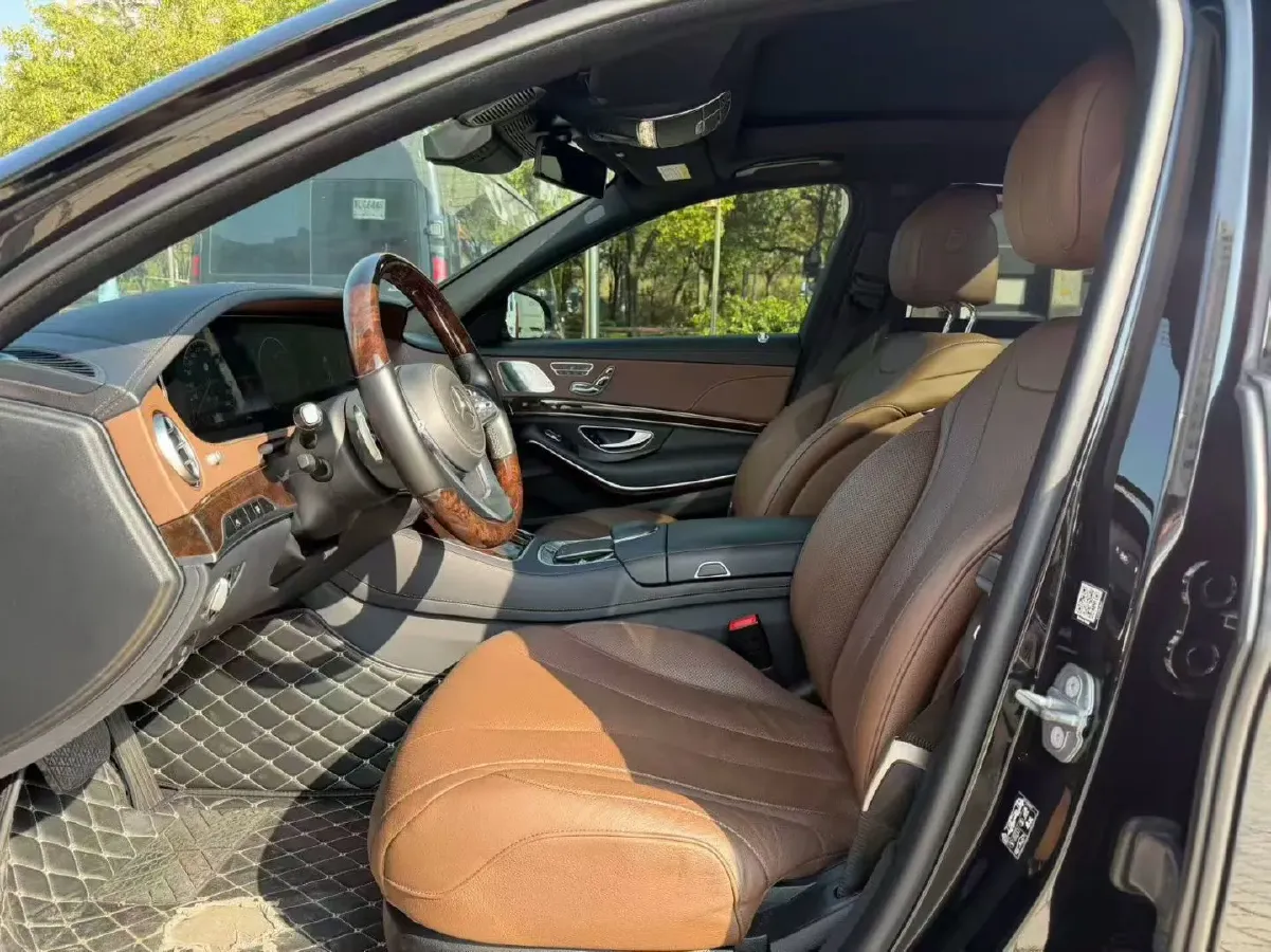 2020 Mercedes-Benz S Class 3.0T 299HP L6 9AT,autocango,china used car exporter,china ev exporter,chinese used car exporter,chinese used ev exporter