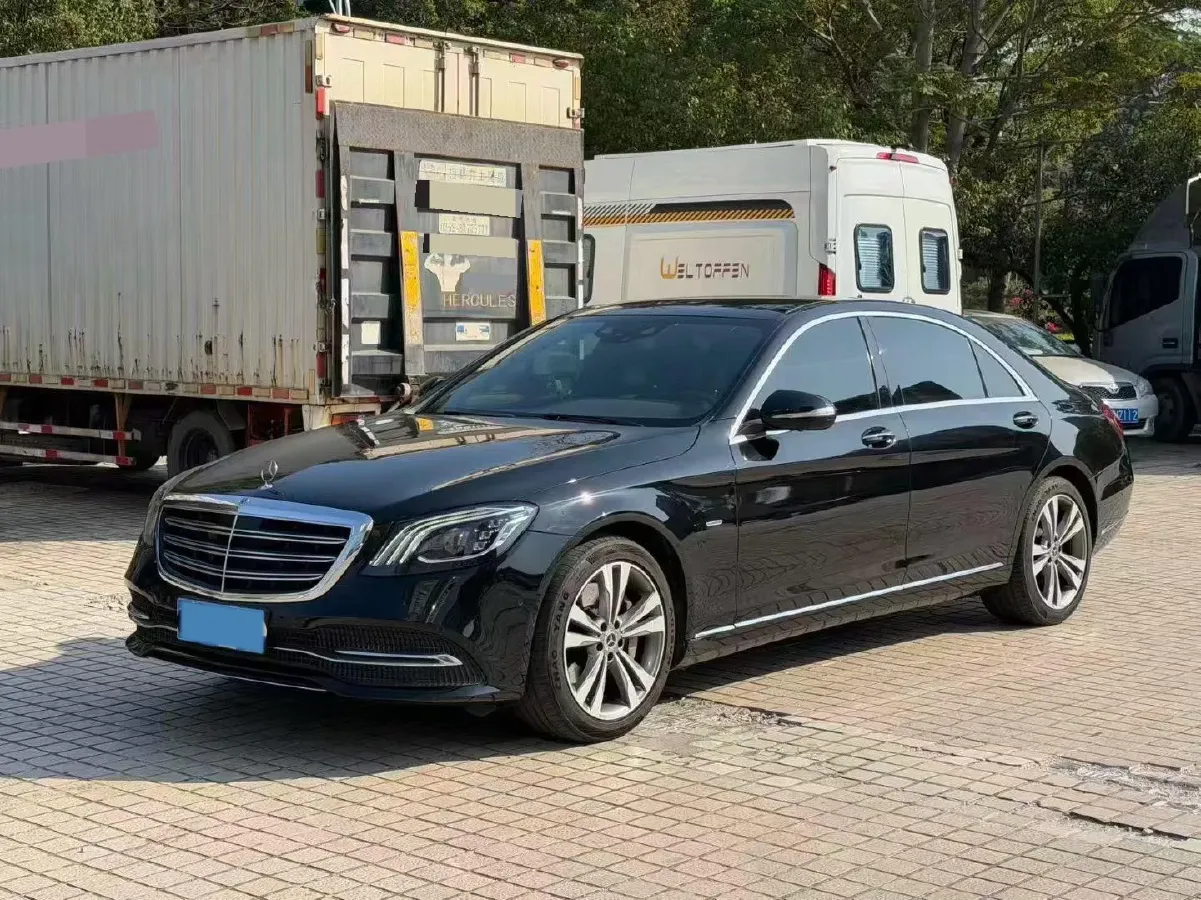 2020 Mercedes-Benz S Class 3.0T 299HP L6 9AT,autocango,china used car exporter,china ev exporter,chinese used car exporter,chinese used ev exporter