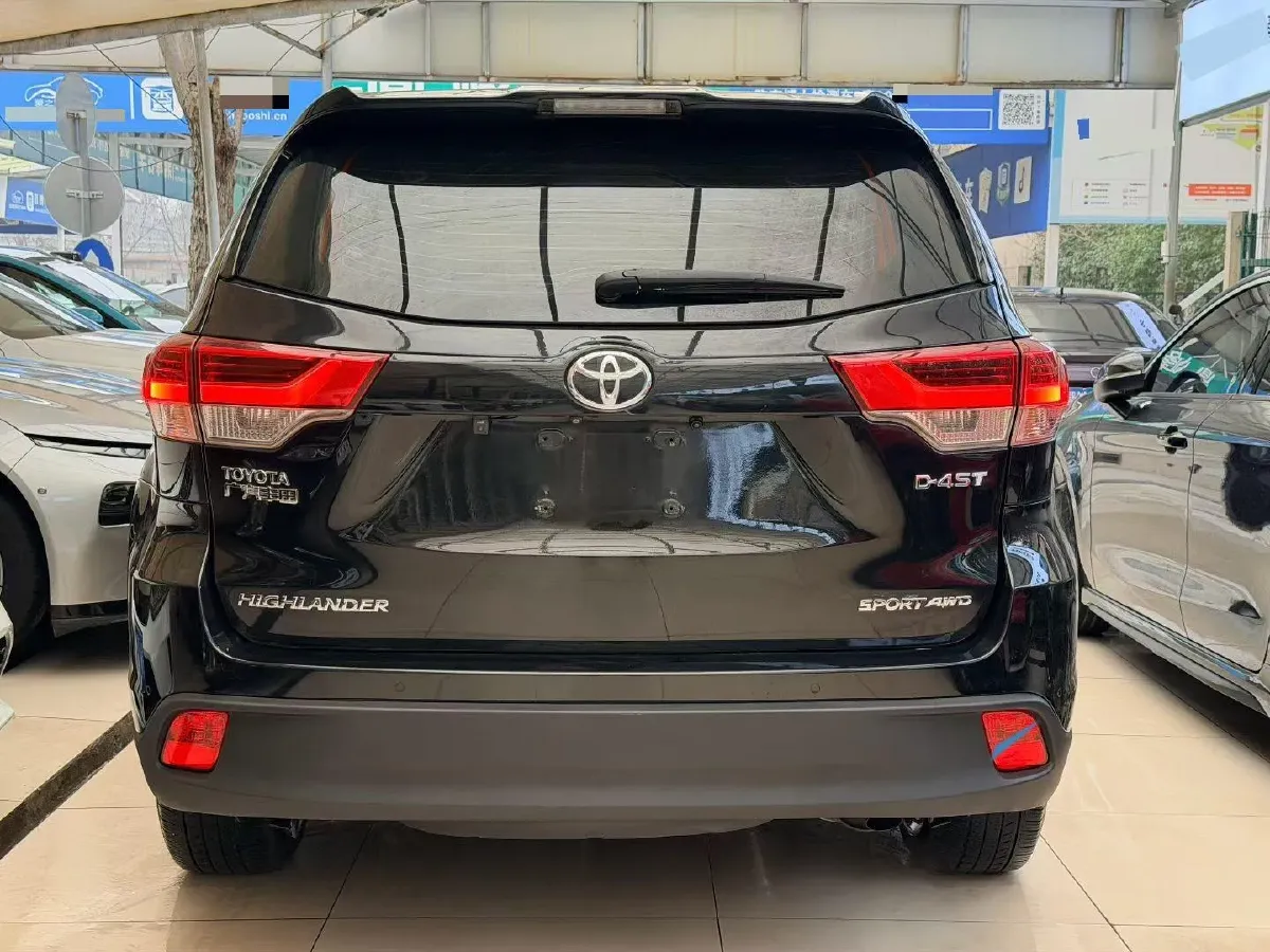 2018 Toyota Highlander 2.0T 220HP L4 6AT,autocango,china used car exporter,china ev exporter,chinese used car exporter,chinese used ev exporter