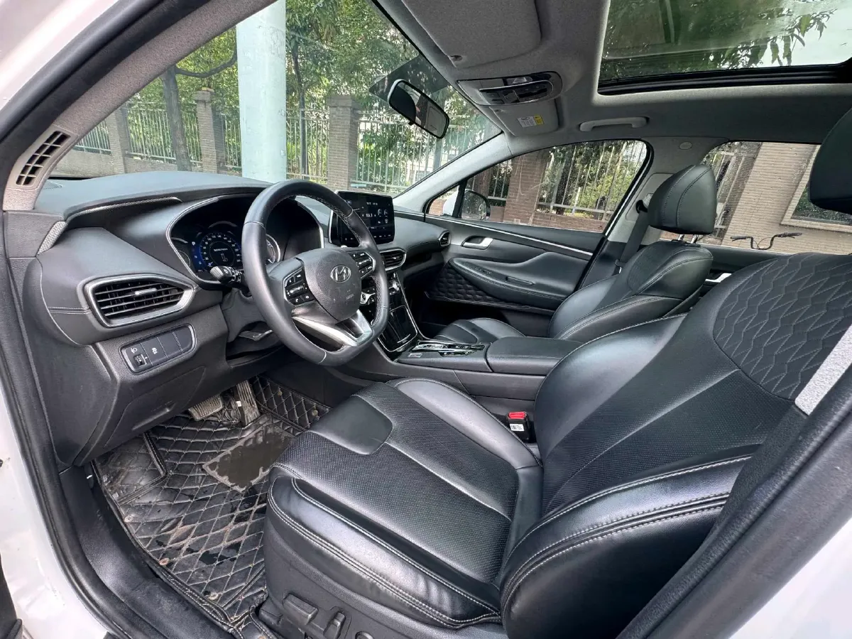 2019 Hyundai Santafe 2.0T 240HP L4 8AT,autocango,china used car exporter,china ev exporter,chinese used car exporter,chinese used ev exporter