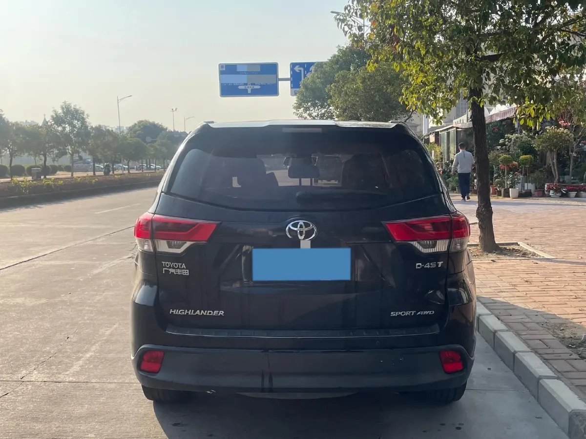 2018 Toyota Highlander 2.0T 220HP L4 6AT,autocango,china used car exporter,china ev exporter,chinese used car exporter,chinese used ev exporter