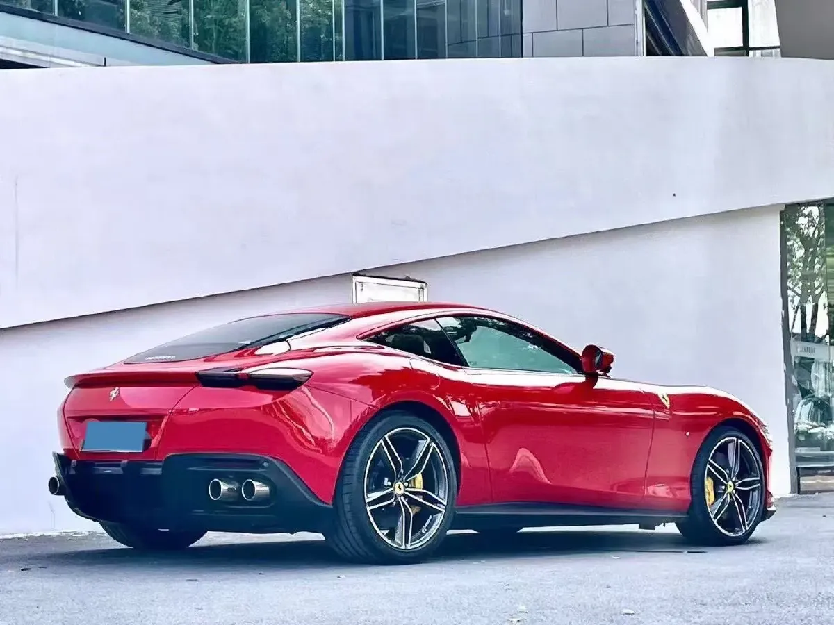 2020 Ferrari Roma 3.9T 620HP V8 8DCT,autocango,china used car exporter,china ev exporter,chinese used car exporter,chinese used ev exporter
