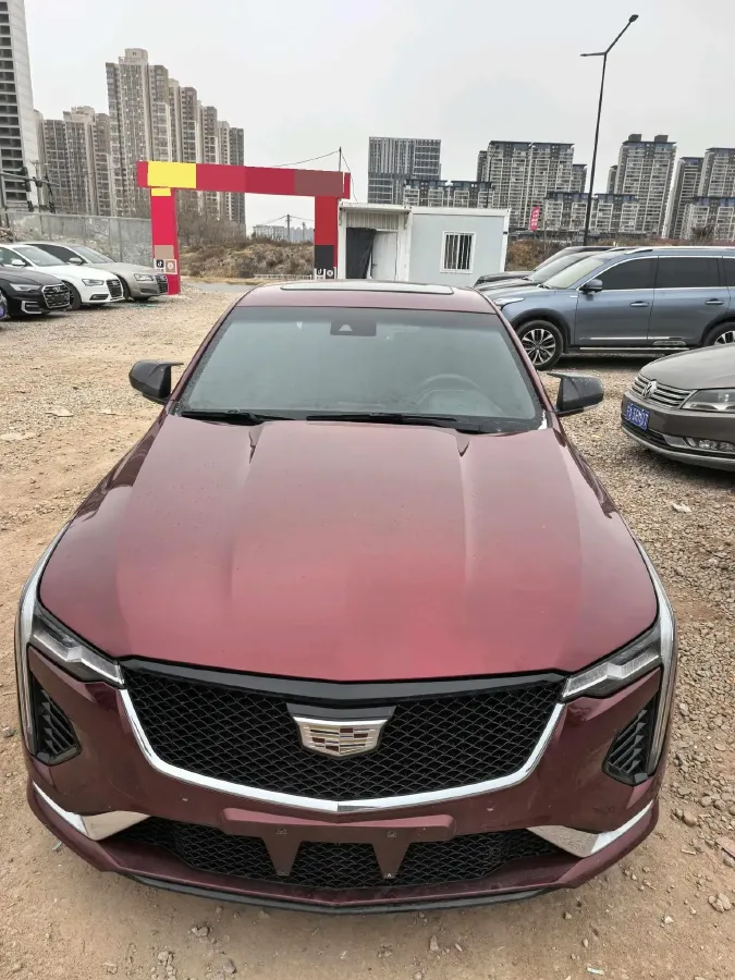 2021 Cadillac CT4 2.0T 237HP L4 8AT,autocango,china used car exporter,china ev exporter,chinese used car exporter,chinese used ev exporter