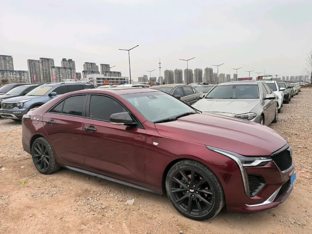 2021 Cadillac CT4 2.0T 237HP L4 8AT,autocango,china used car exporter,china ev exporter,chinese used car exporter,chinese used ev exporter