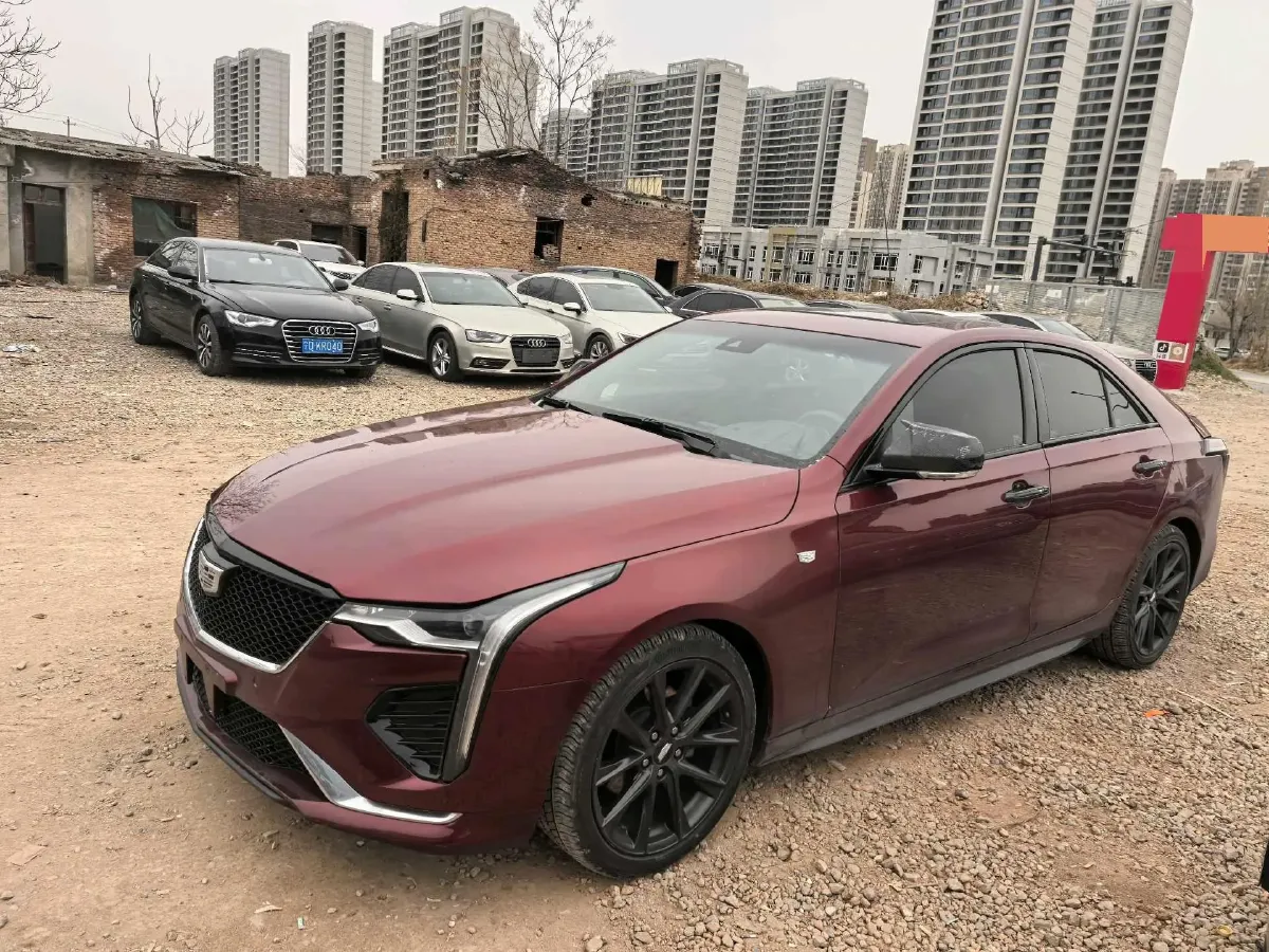 2021 Cadillac CT4 2.0T 237HP L4 8AT,autocango,china used car exporter,china ev exporter,chinese used car exporter,chinese used ev exporter