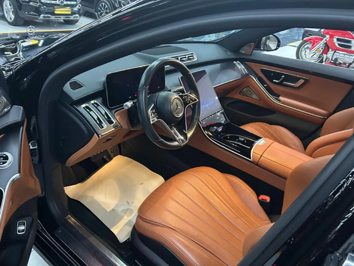 2023 Mercedes-Benz S Class 2.5T 313HP L6 9AT,autocango,china used car exporter,china ev exporter,chinese used car exporter,chinese used ev exporter