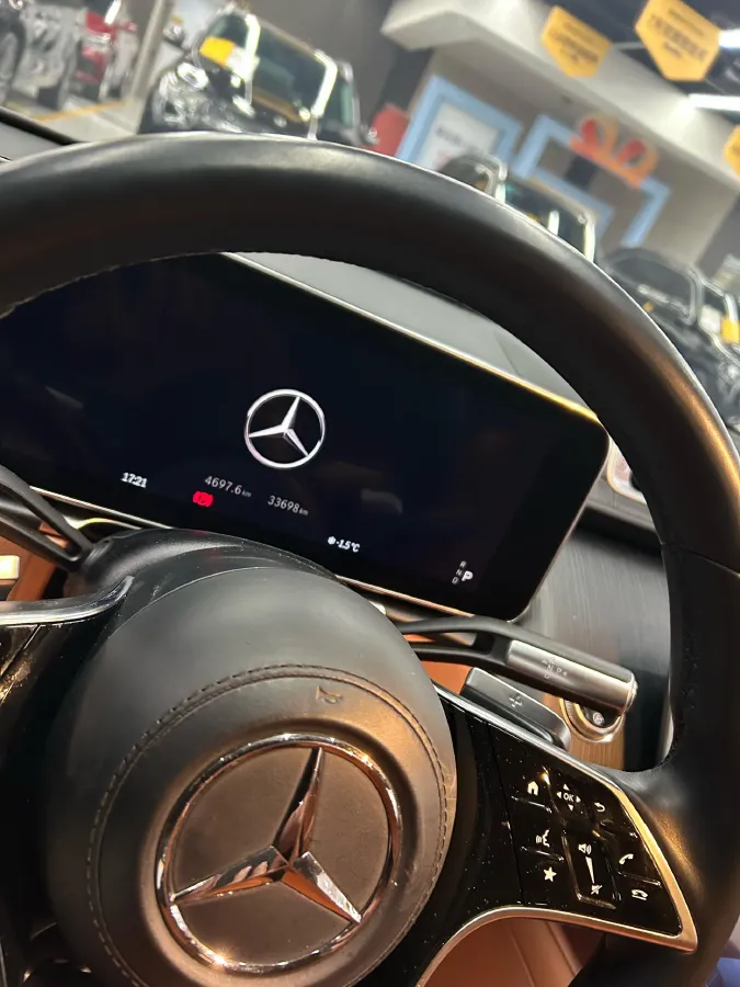 2023 Mercedes-Benz S Class 2.5T 313HP L6 9AT,autocango,china used car exporter,china ev exporter,chinese used car exporter,chinese used ev exporter