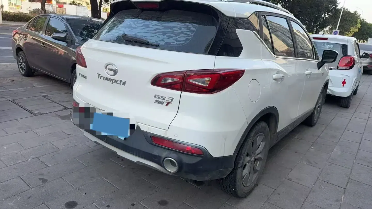 2017 GAC Trumpchi GS3 1.5L 114HP L4 6AT,autocango,china used car exporter,china ev exporter,chinese used car exporter,chinese used ev exporter