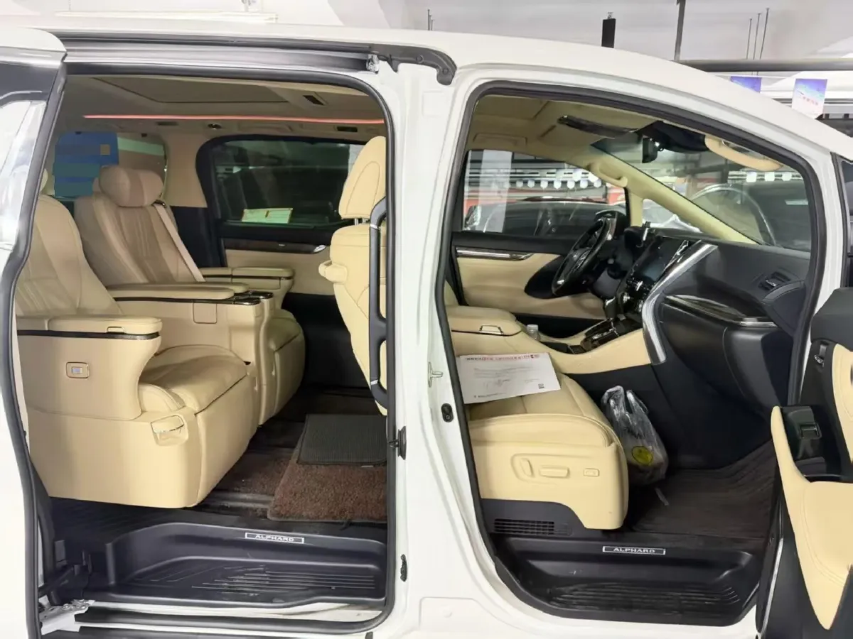 2023 Toyota Alphard 2.5L 117HP L4 E-CVT Hybrid,autocango,china used car exporter,china ev exporter,chinese used car exporter,chinese used ev exporter