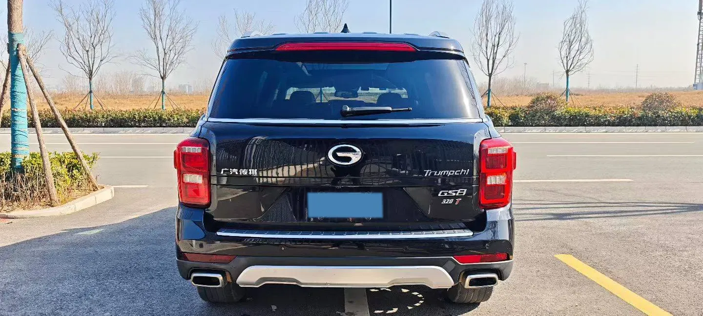 2017 GAC Trumpchi GS8 2.0T 201HP L4 6AT,autocango,china used car exporter,china ev exporter,chinese used car exporter,chinese used ev exporter
