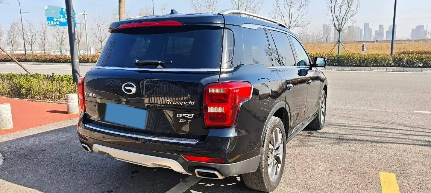 2017 GAC Trumpchi GS8 2.0T 201HP L4 6AT,autocango,china used car exporter,china ev exporter,chinese used car exporter,chinese used ev exporter