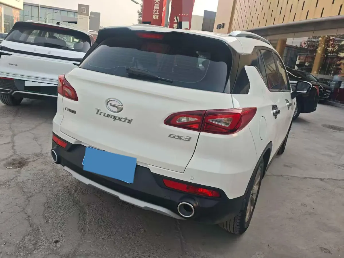 2017 GAC Trumpchi GS3 1.5L 114HP L4 6AT,autocango,china used car exporter,china ev exporter,chinese used car exporter,chinese used ev exporter