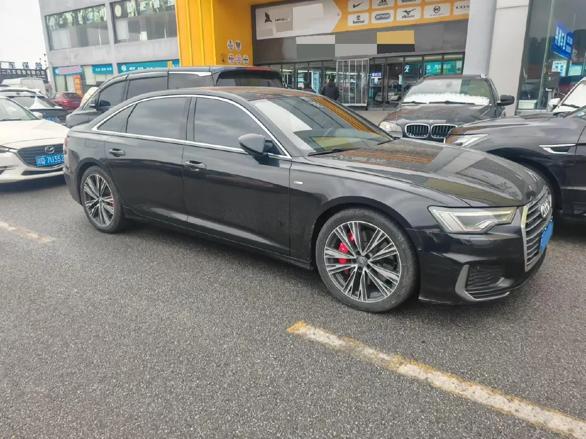 2021 Audi A6L 3.0T 340HP V6 7DCT,autocango,china used car exporter,china ev exporter,chinese used car exporter,chinese used ev exporter
