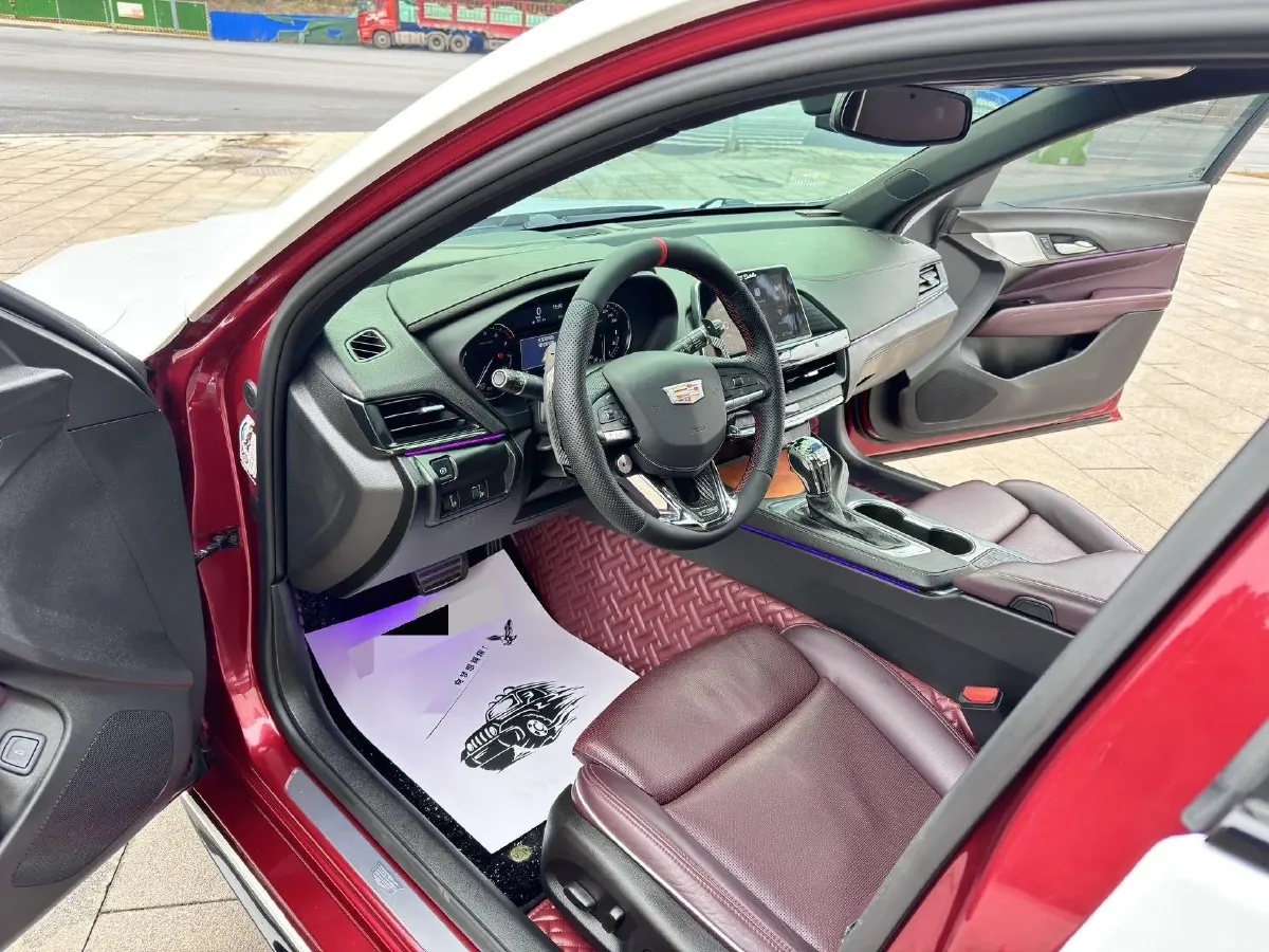 2020 Cadillac CT4 2.0T 237HP L4 8AT,autocango,china used car exporter,china ev exporter,chinese used car exporter,chinese used ev exporter