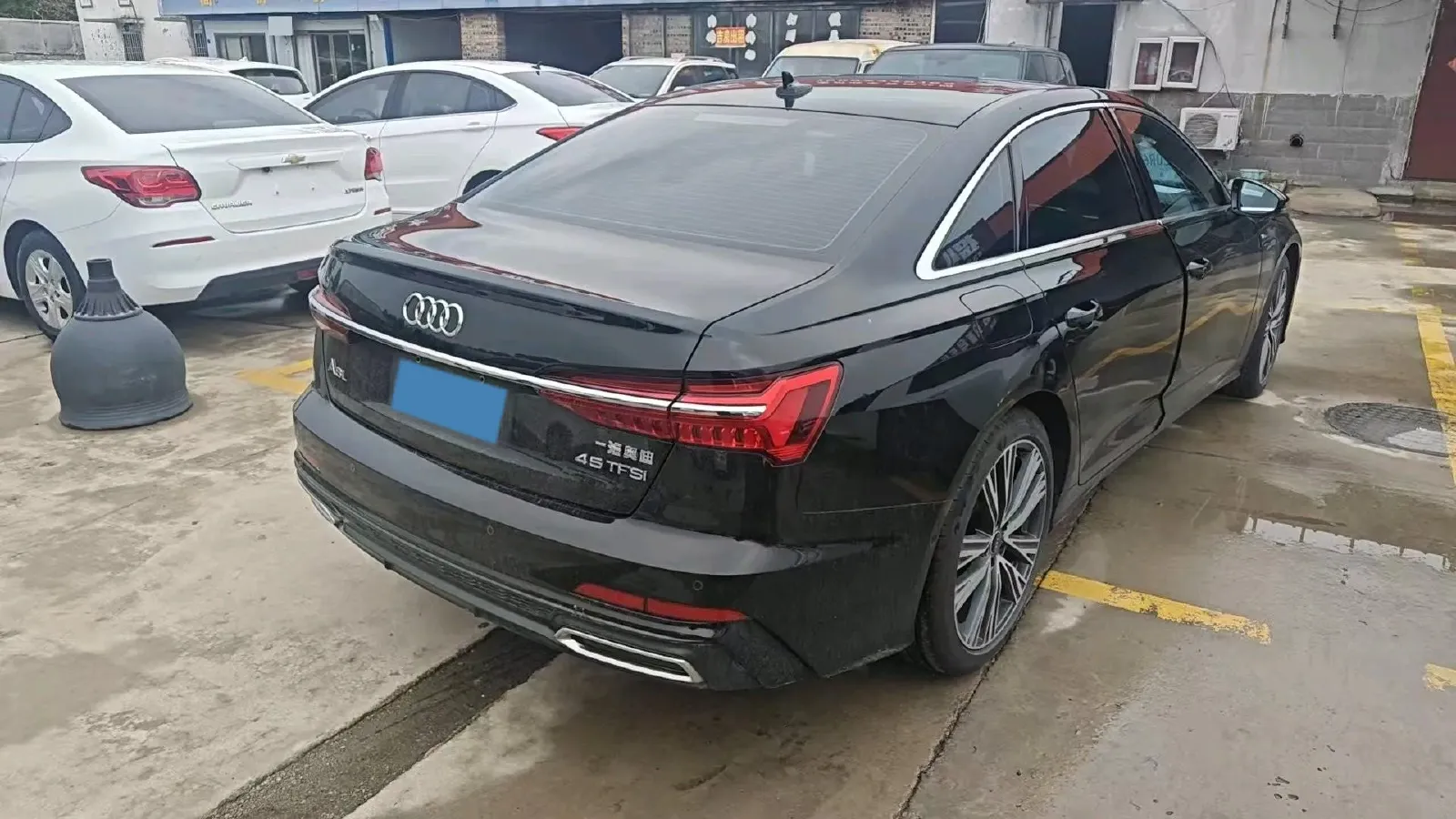 2020 Audi A6L 2.0T 224HP L4 7DCT,autocango,china used car exporter,china ev exporter,chinese used car exporter,chinese used ev exporter