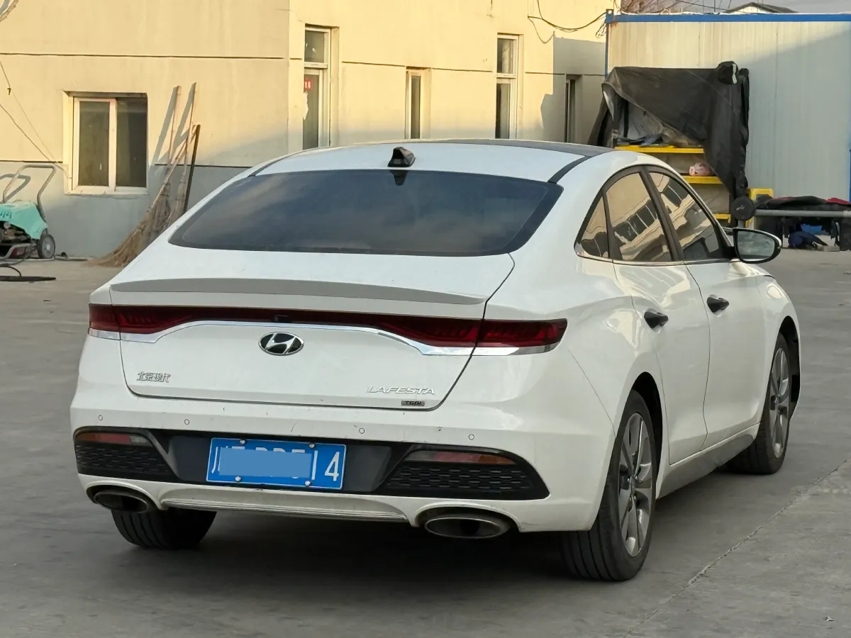 2019 Hyundai La Festa 1.6T 204HP L4 7DCT,autocango,china used car exporter,china ev exporter,chinese used car exporter,chinese used ev exporter