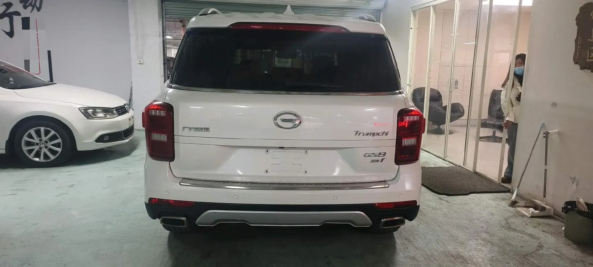 2017 GAC Trumpchi GS8 2.0T 201HP L4 6AT,autocango,china used car exporter,china ev exporter,chinese used car exporter,chinese used ev exporter