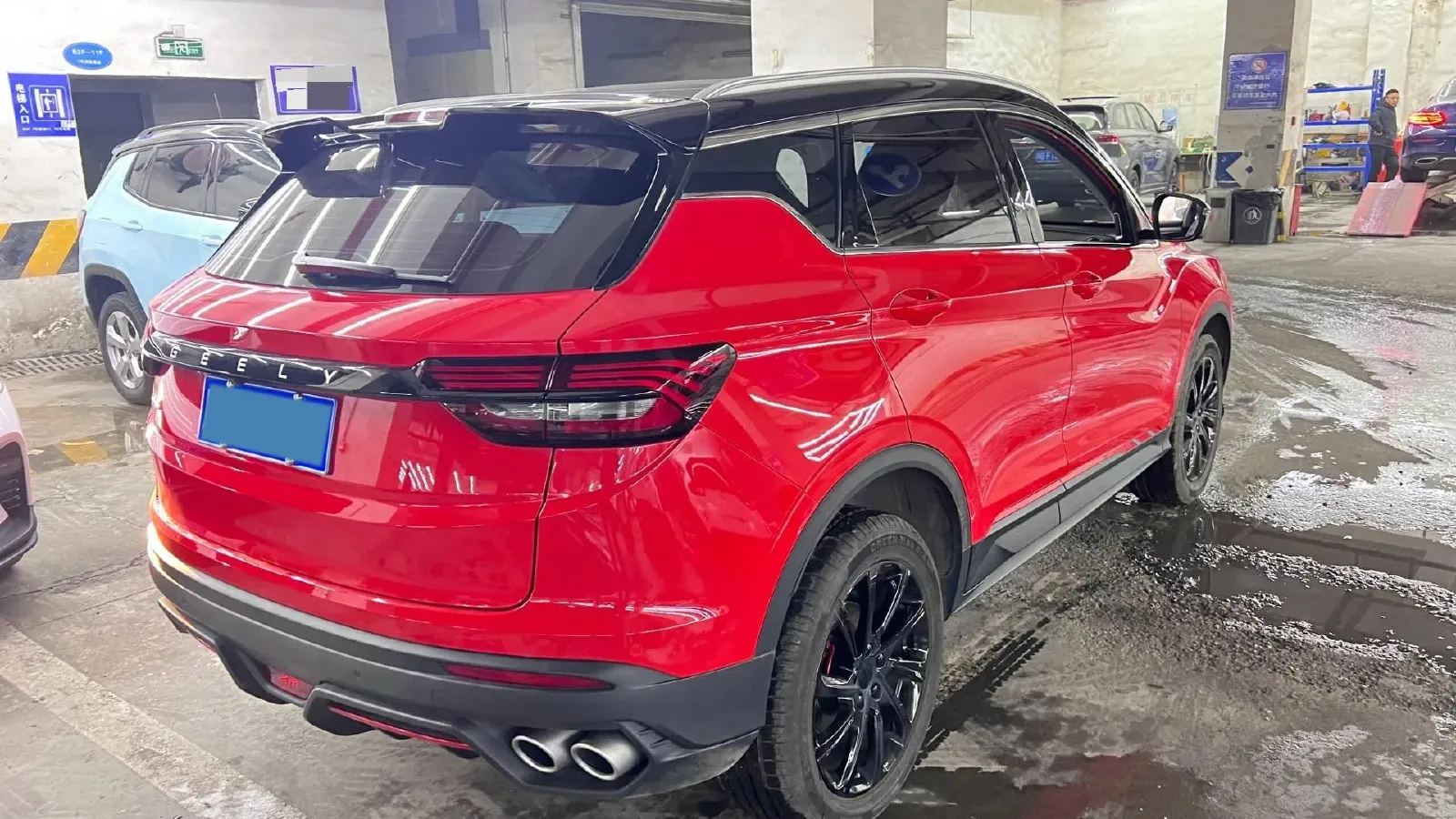 2021 Geely Coolray 1.4T 141HP L4 6DCT,autocango,china used car exporter,china ev exporter,chinese used car exporter,chinese used ev exporter