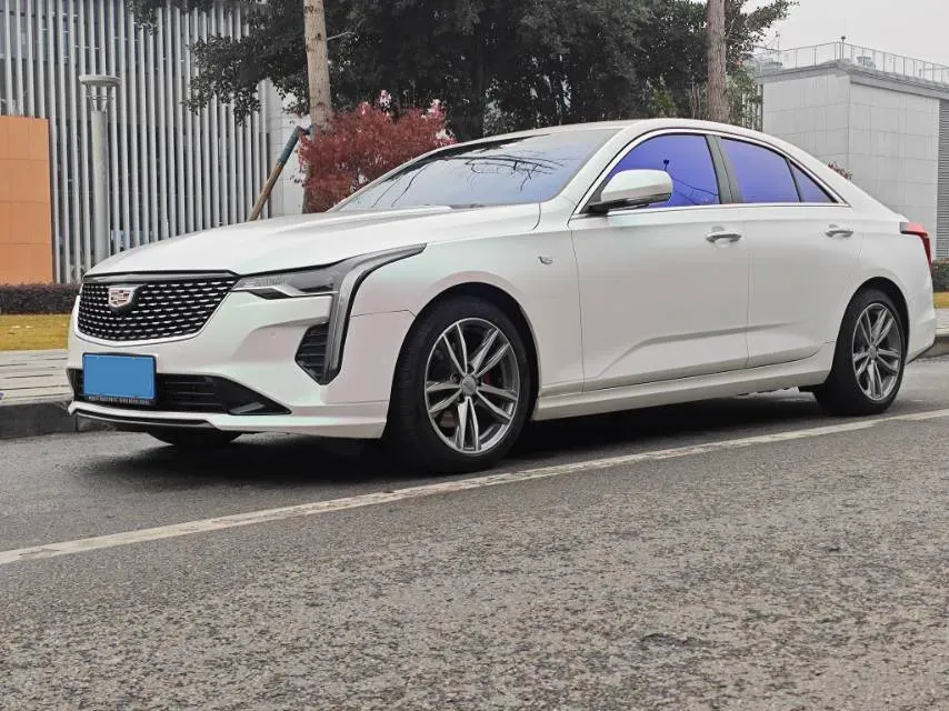 2021 Cadillac CT4 2.0T 237HP L4 8AT,autocango,china used car exporter,china ev exporter,chinese used car exporter,chinese used ev exporter