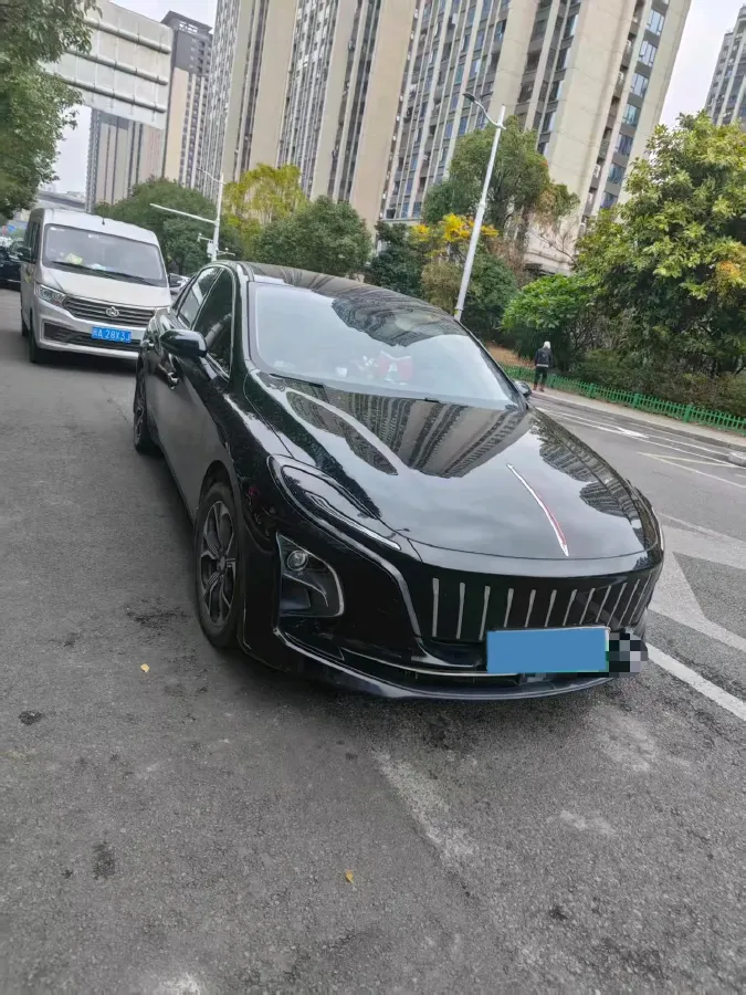 2023 HongQi E-QM5 BEV 54KWH,autocango,china used car exporter,china ev exporter,chinese used car exporter,chinese used ev exporter