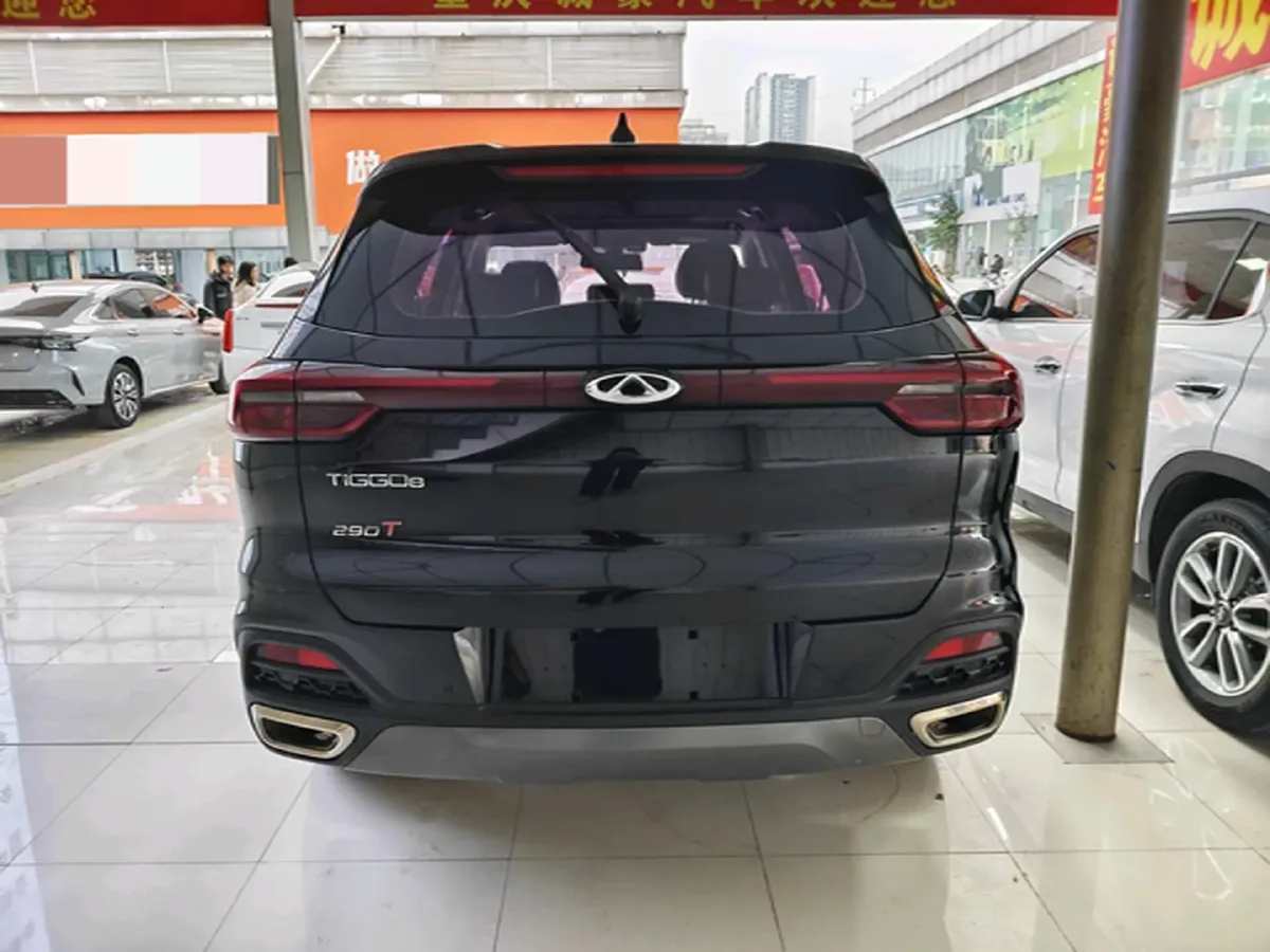 2019 Chery Tiggo 8 1.6T 197HP L4 7DCT,autocango,china used car exporter,china ev exporter,chinese used car exporter,chinese used ev exporter