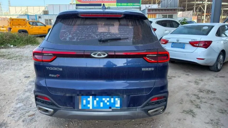 2020 Chery Tiggo 8 1.6T 197HP L4 7DCT,autocango,china used car exporter,china ev exporter,chinese used car exporter,chinese used ev exporter