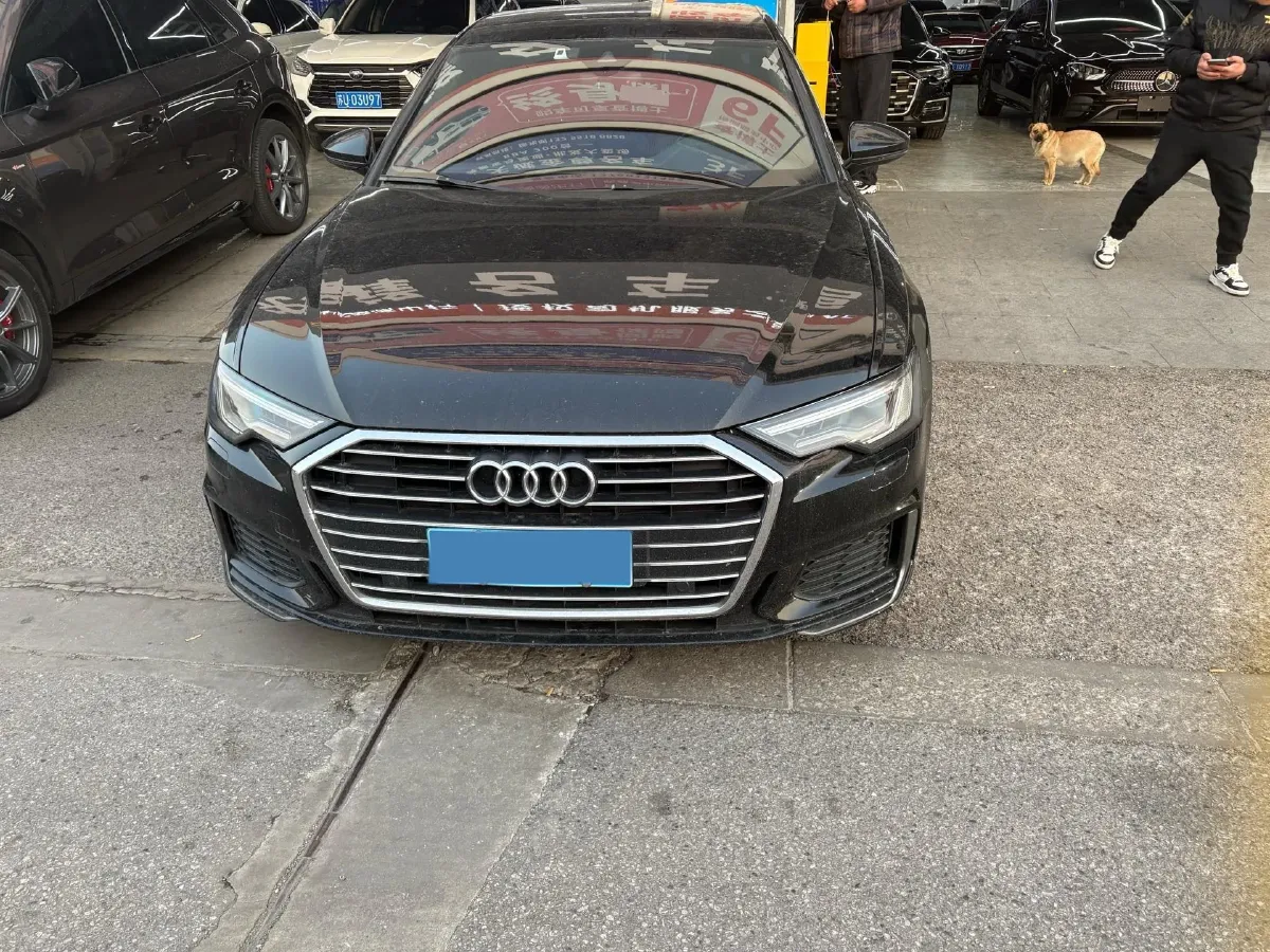 2021 Audi A6L 2.0T 224HP L4 7DCT,autocango,china used car exporter,china ev exporter,chinese used car exporter,chinese used ev exporter