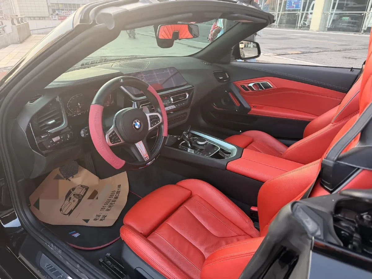 2019 BMW Z4 2.0T 197HP L4 8AT,autocango,china used car exporter,china ev exporter,chinese used car exporter,chinese used ev exporter