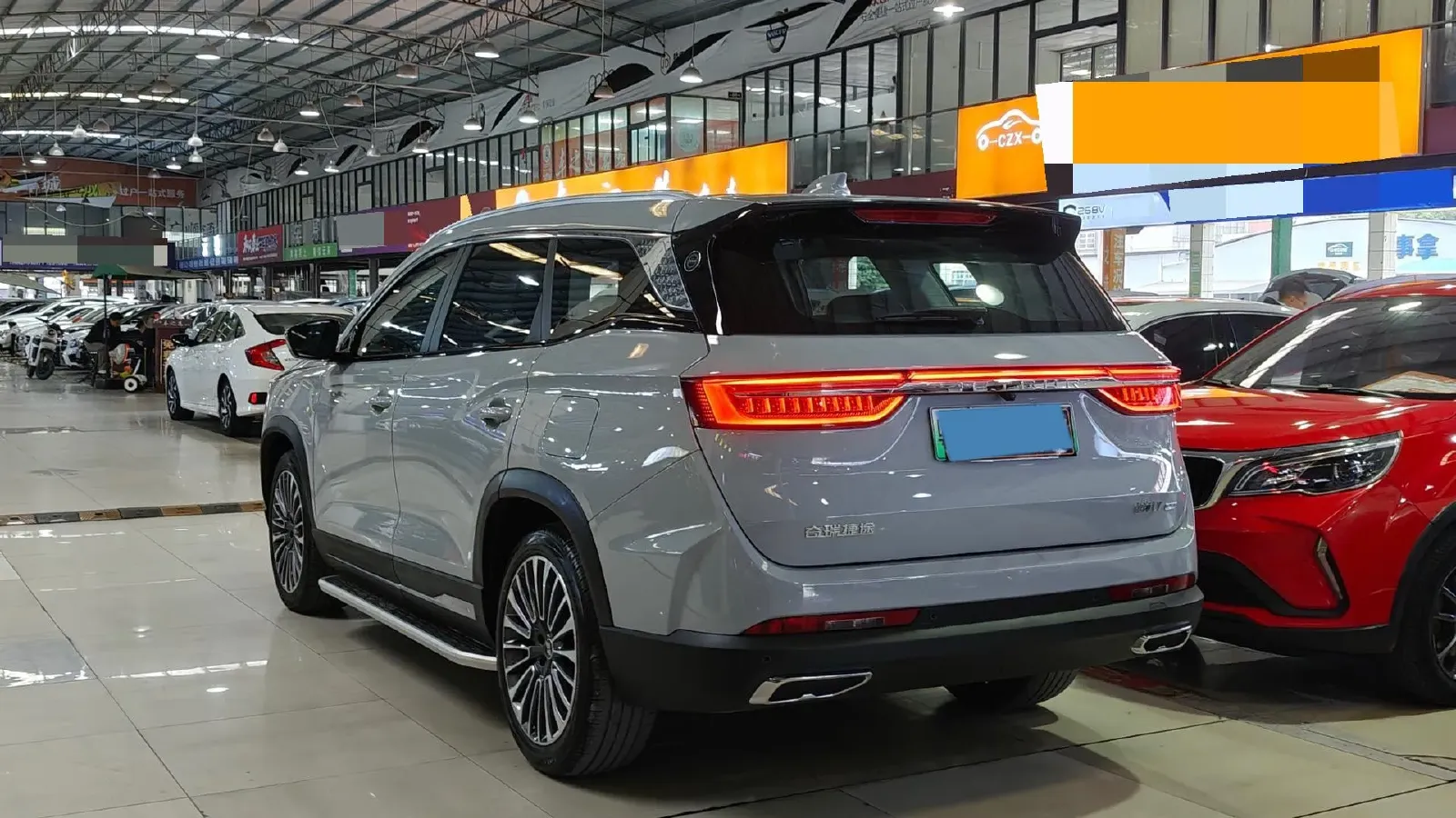 2023 Chery Tiggo 9 2.0T 261HP L4 8AT,autocango,china used car exporter,china ev exporter,chinese used car exporter,chinese used ev exporter