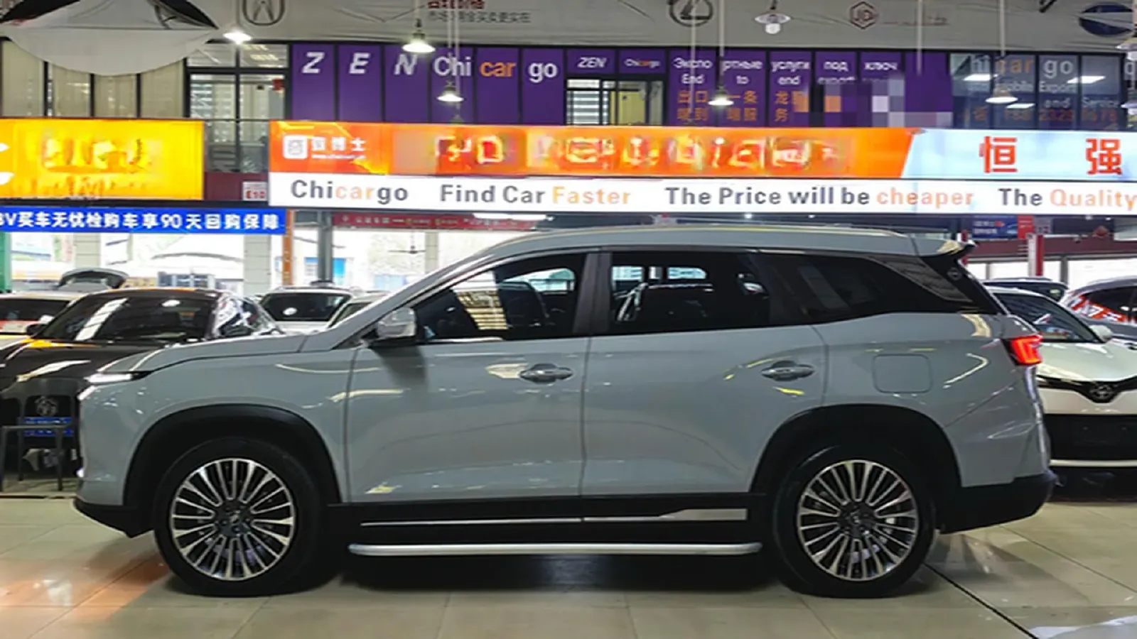 2023 Chery Tiggo 9 2.0T 261HP L4 8AT,autocango,china used car exporter,china ev exporter,chinese used car exporter,chinese used ev exporter