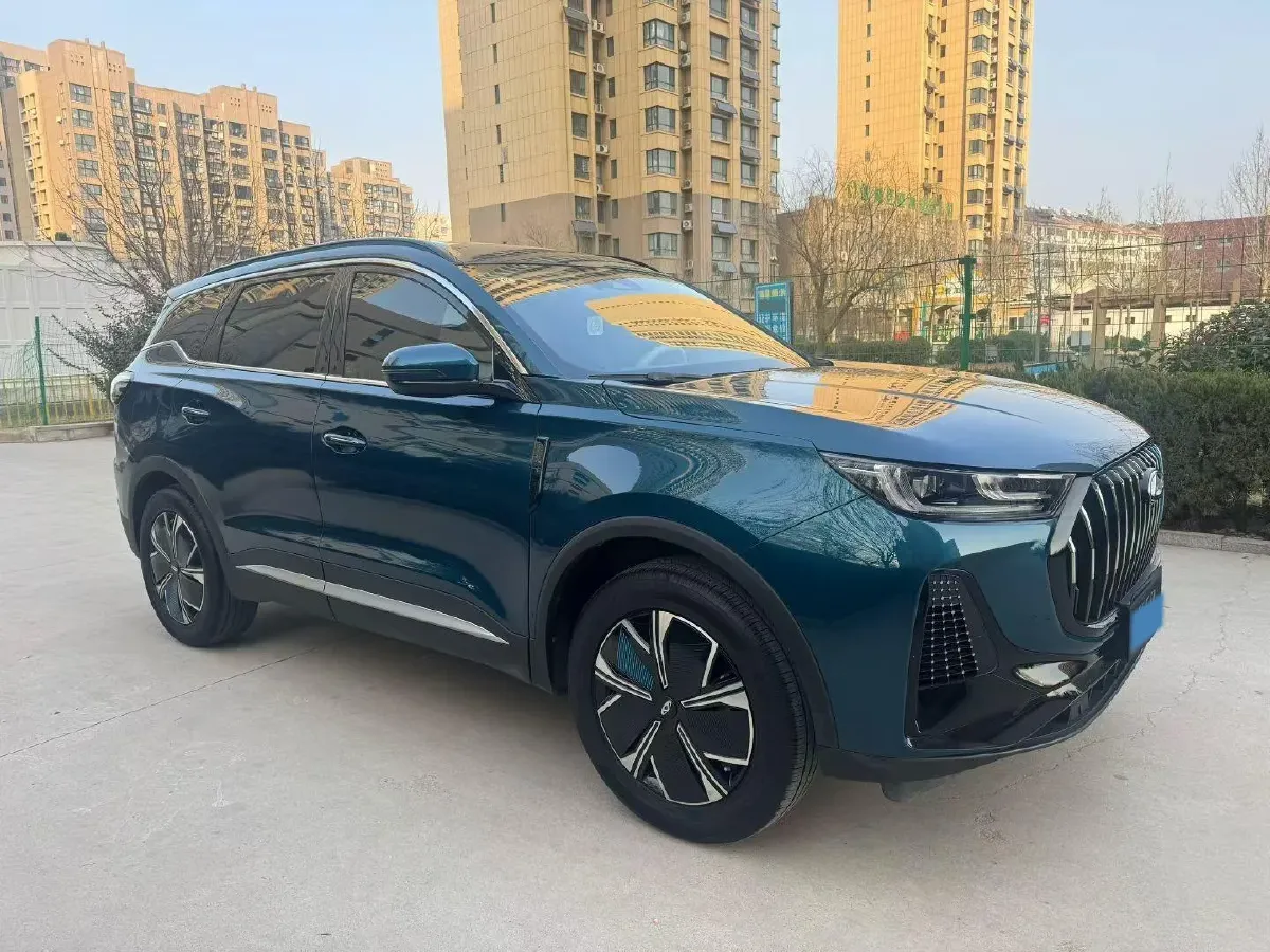 2023 Chery Tiggo 7 Plus 1.5T 156HP L4 3DHT PHEV 19.27KWH,autocango,china used car exporter,china ev exporter,chinese used car exporter,chinese used ev exporter