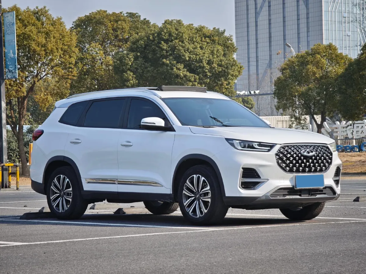 2021 Chery Tiggo 8 Plus 1.6T 197HP L4 7DCT,autocango,china used car exporter,china ev exporter,chinese used car exporter,chinese used ev exporter