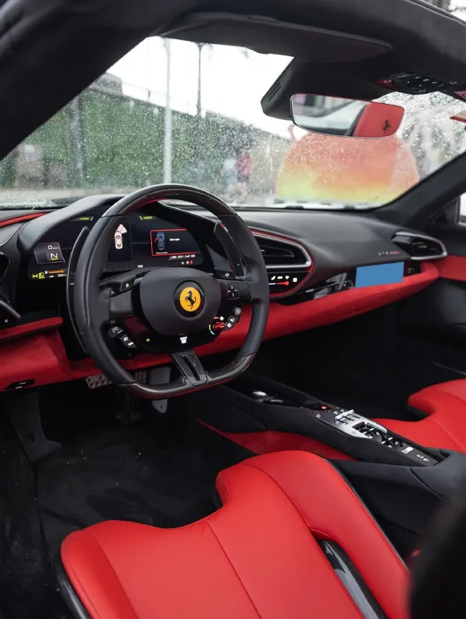 2021 Ferrari 296 3.0T 663HP V6 8DCT PHEV 7.45KWH,autocango,china used car exporter,china ev exporter,chinese used car exporter,chinese used ev exporter