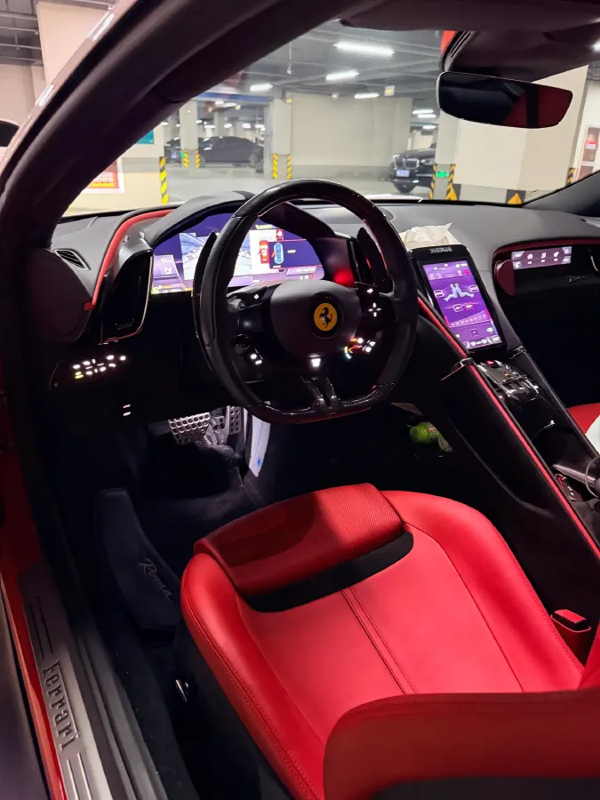 2020 Ferrari Roma 3.9T 620HP V8 8DCT,autocango,china used car exporter,china ev exporter,chinese used car exporter,chinese used ev exporter