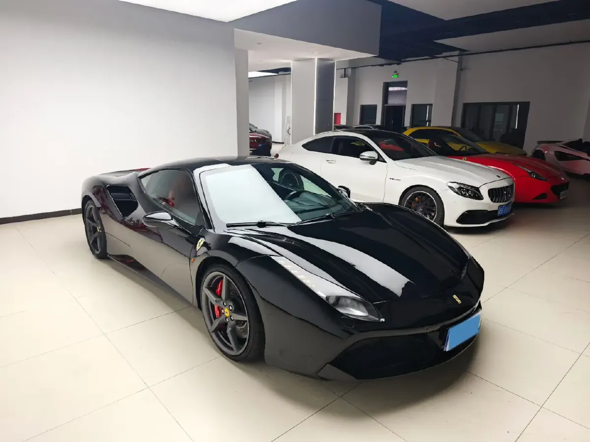 2015 Ferrari 488 3.9T 670HP V8 7DCT,autocango,china used car exporter,china ev exporter,chinese used car exporter,chinese used ev exporter