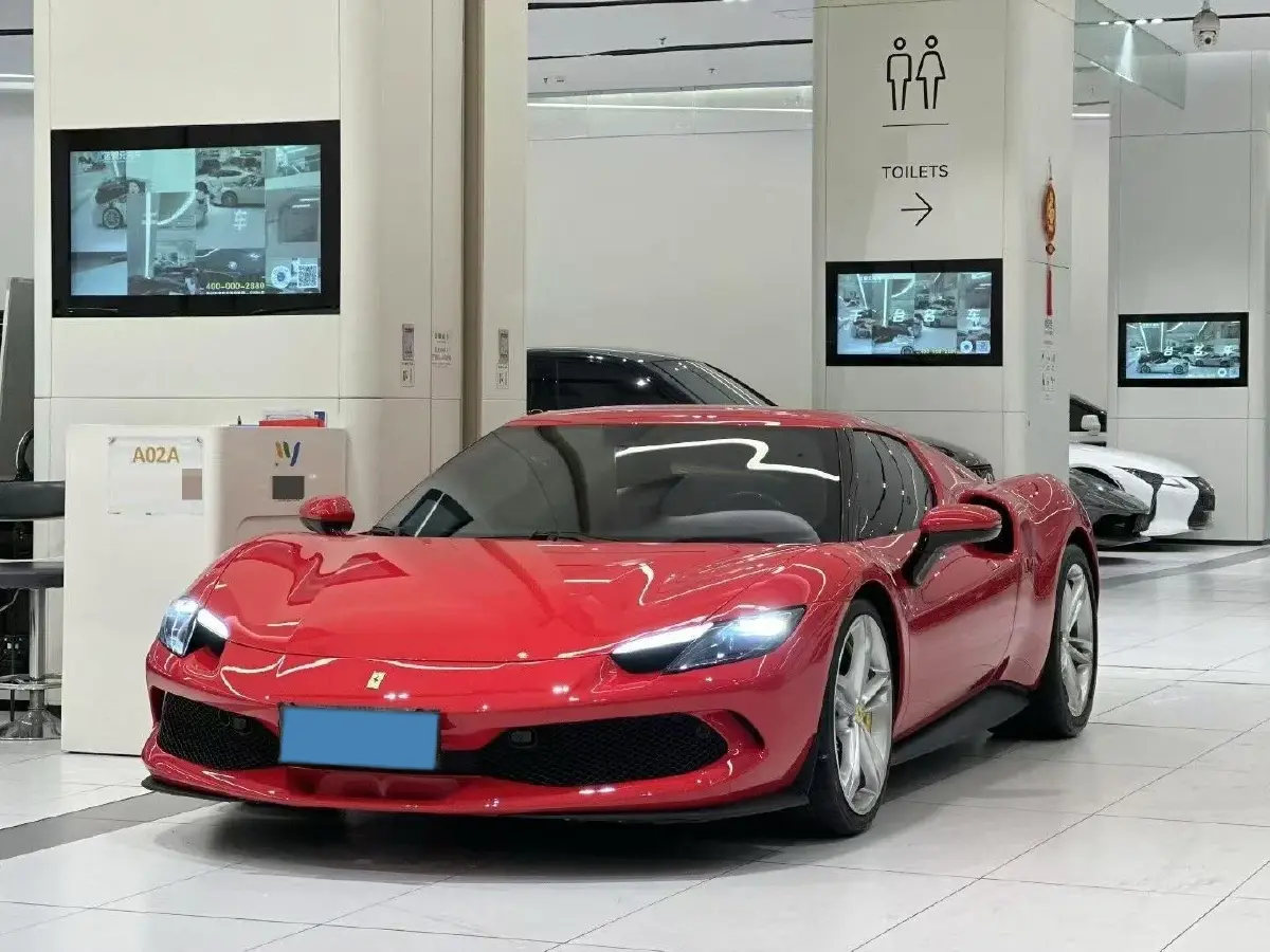 2021 Ferrari 296 3.0T 663HP V6 8DCT PHEV 7.45KWH