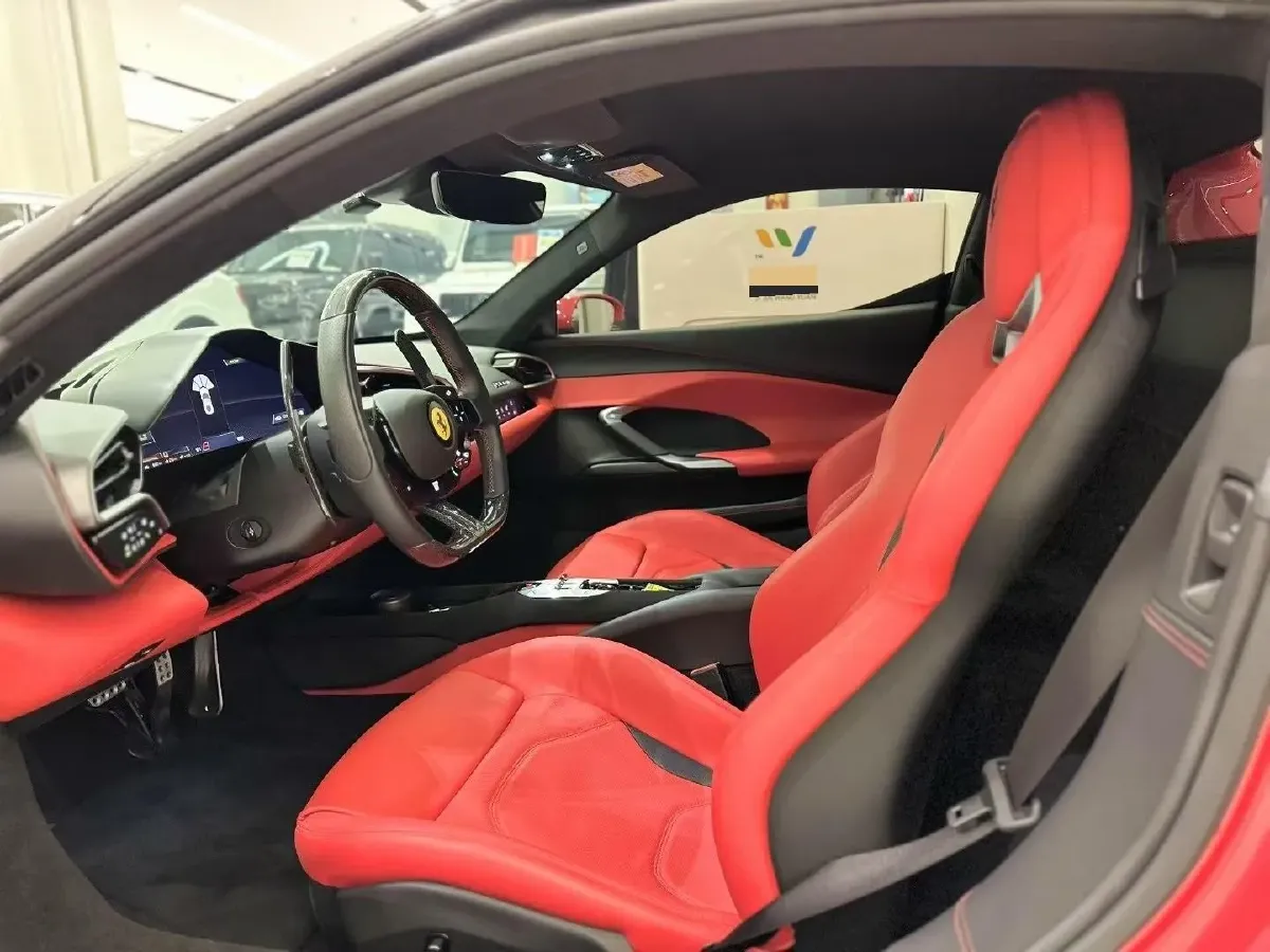 2021 Ferrari 296 3.0T 663HP V6 8DCT PHEV 7.45KWH,autocango,china used car exporter,china ev exporter,chinese used car exporter,chinese used ev exporter