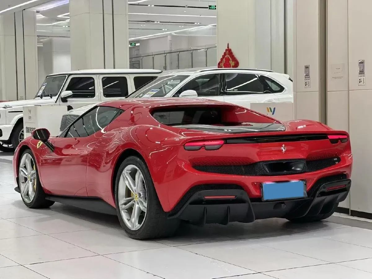 2021 Ferrari 296 3.0T 663HP V6 8DCT PHEV 7.45KWH,autocango,china used car exporter,china ev exporter,chinese used car exporter,chinese used ev exporter