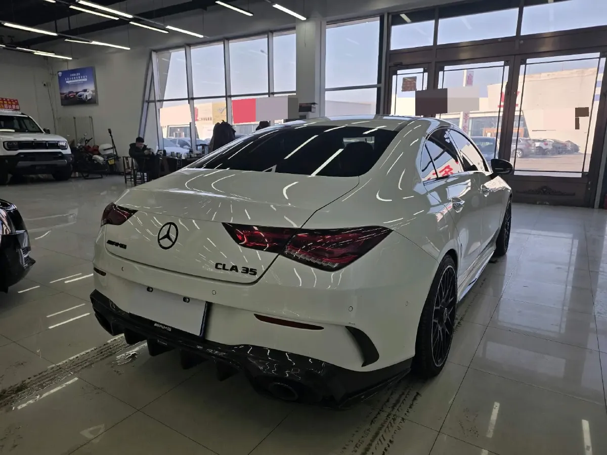 2021 Mercedes-Benz CLA AMG 2.0T 306HP L4 7DCT,autocango,china used car exporter,china ev exporter,chinese used car exporter,chinese used ev exporter