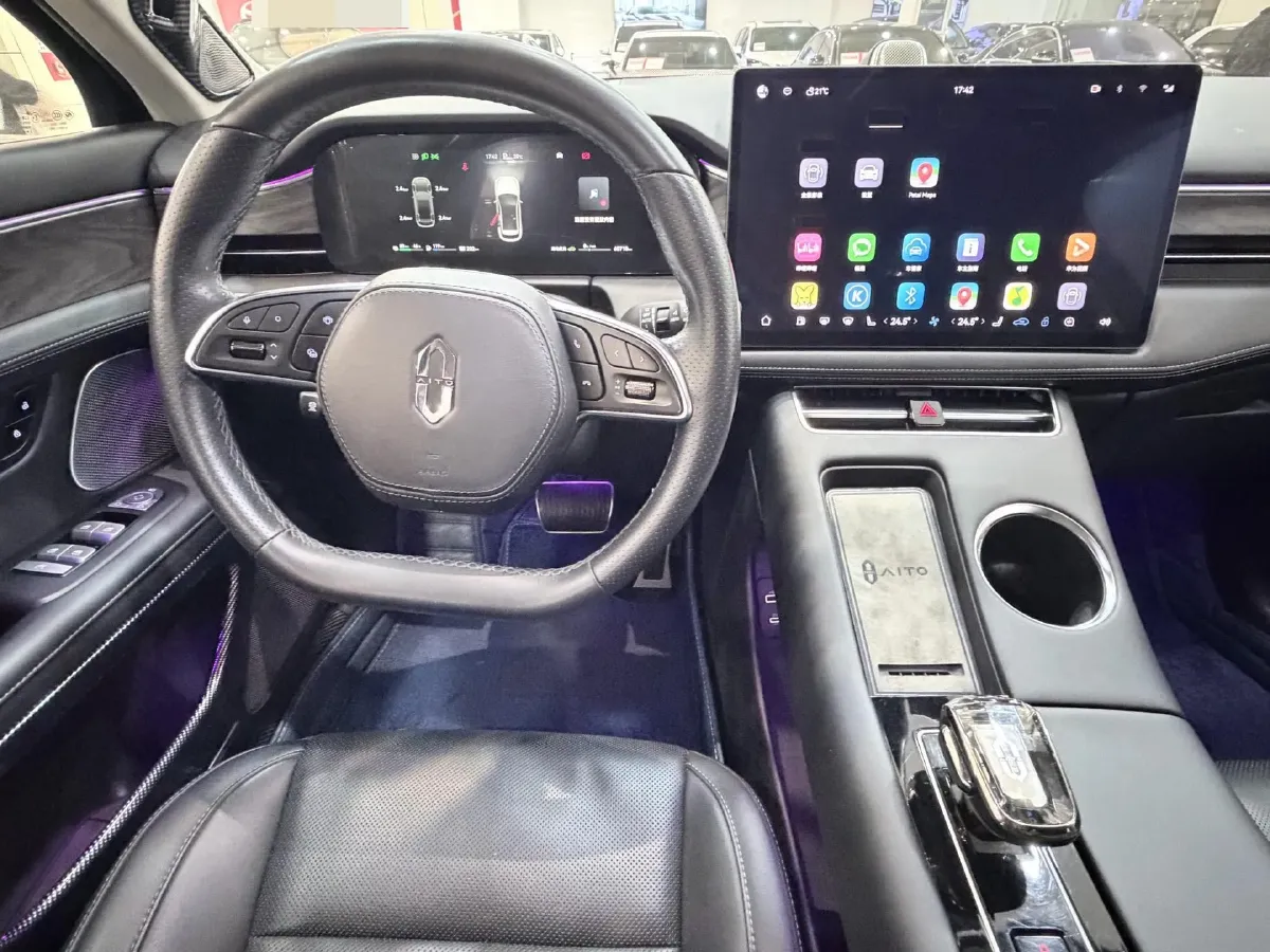 2022 AITO AITO M5 Range Extended 125HP REEV 40KWH,autocango,china used car exporter,china ev exporter,chinese used car exporter,chinese used ev exporter