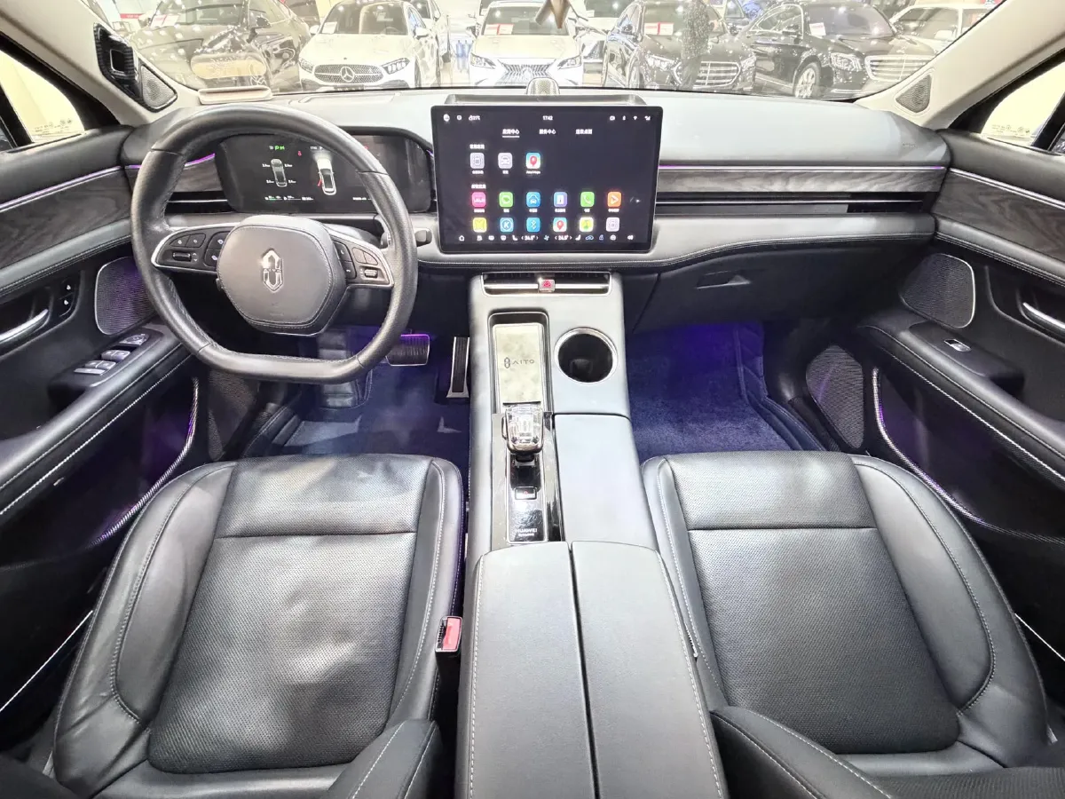 2022 AITO AITO M5 Range Extended 125HP REEV 40KWH,autocango,china used car exporter,china ev exporter,chinese used car exporter,chinese used ev exporter