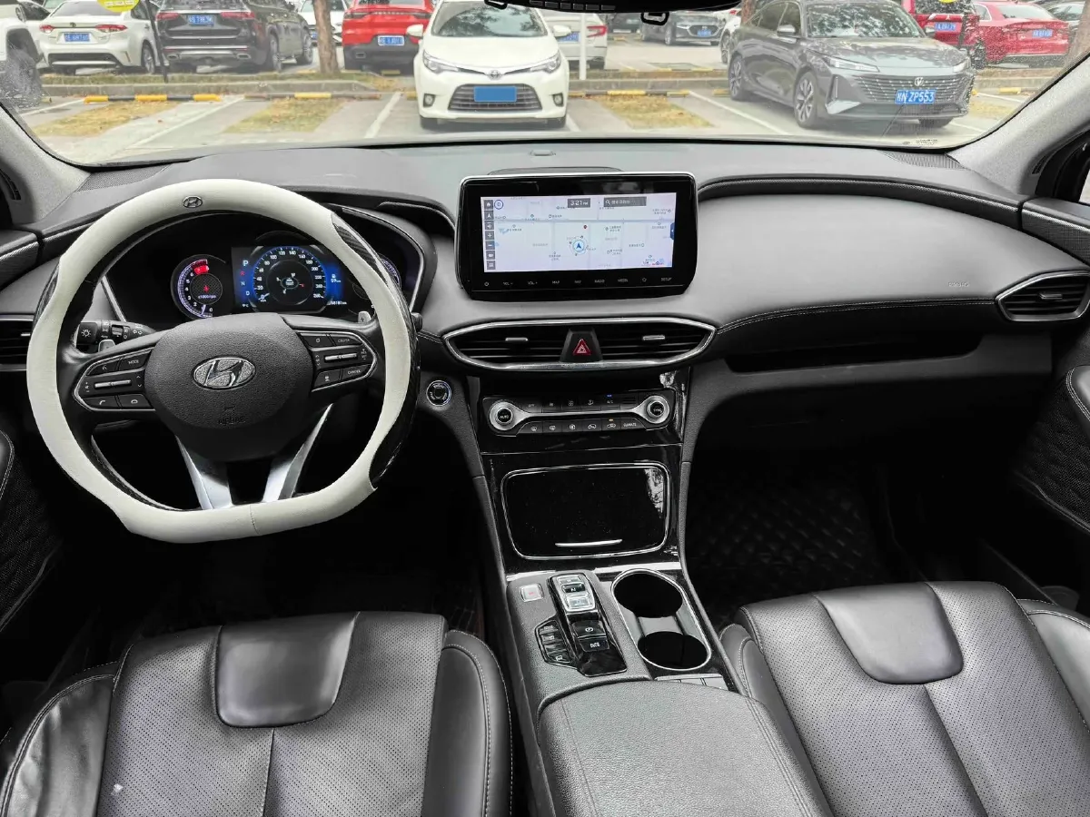 2019 Hyundai Santafe 2.0T 230HP L4 8AT,autocango,china used car exporter,china ev exporter,chinese used car exporter,chinese used ev exporter