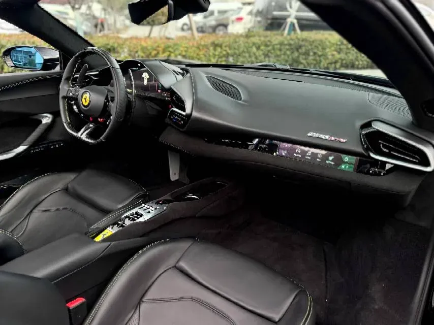 2021 Ferrari 296 3.0T 663HP V6 8DCT PHEV 7.45KWH,autocango,china used car exporter,china ev exporter,chinese used car exporter,chinese used ev exporter