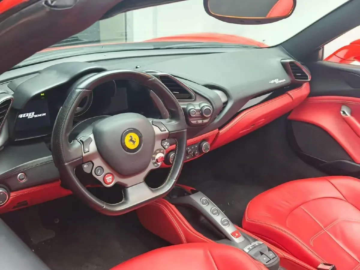 2015 Ferrari 488 3.9T 670HP V8 7DCT,autocango,china used car exporter,china ev exporter,chinese used car exporter,chinese used ev exporter