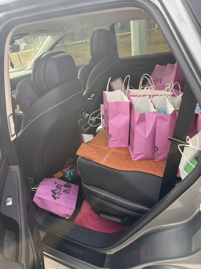 2023 Chery Tiggo 9 2.0T 261HP L4 7DCT,autocango,china used car exporter,china ev exporter,chinese used car exporter,chinese used ev exporter