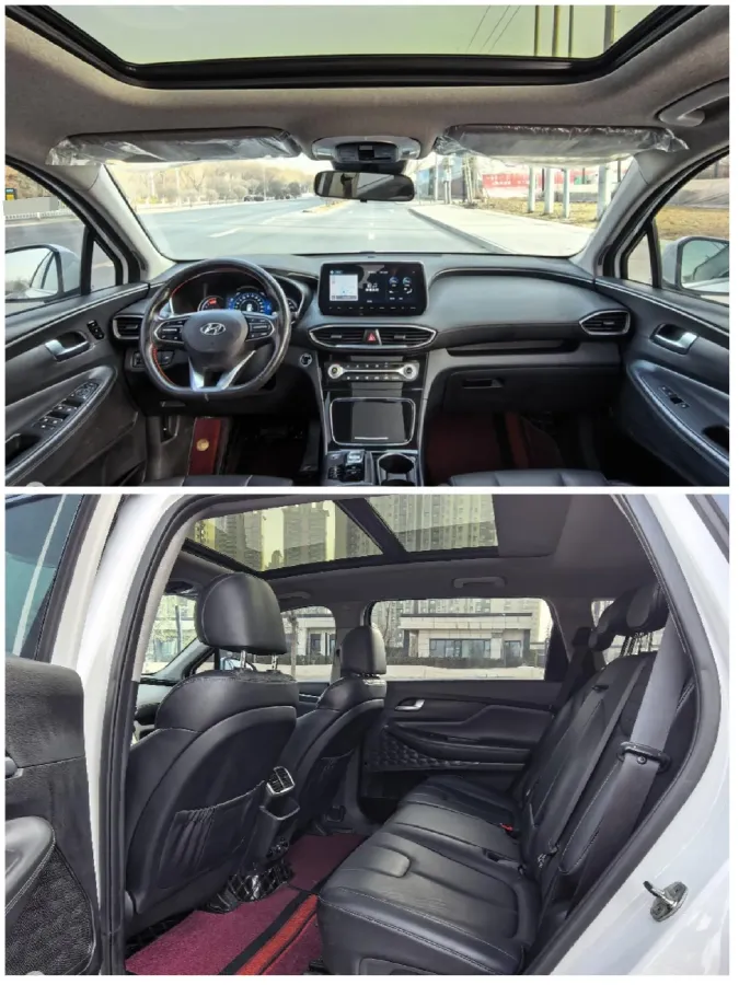 2019 Hyundai Santafe 2.0T 240HP L4 8AT,autocango,china used car exporter,china ev exporter,chinese used car exporter,chinese used ev exporter