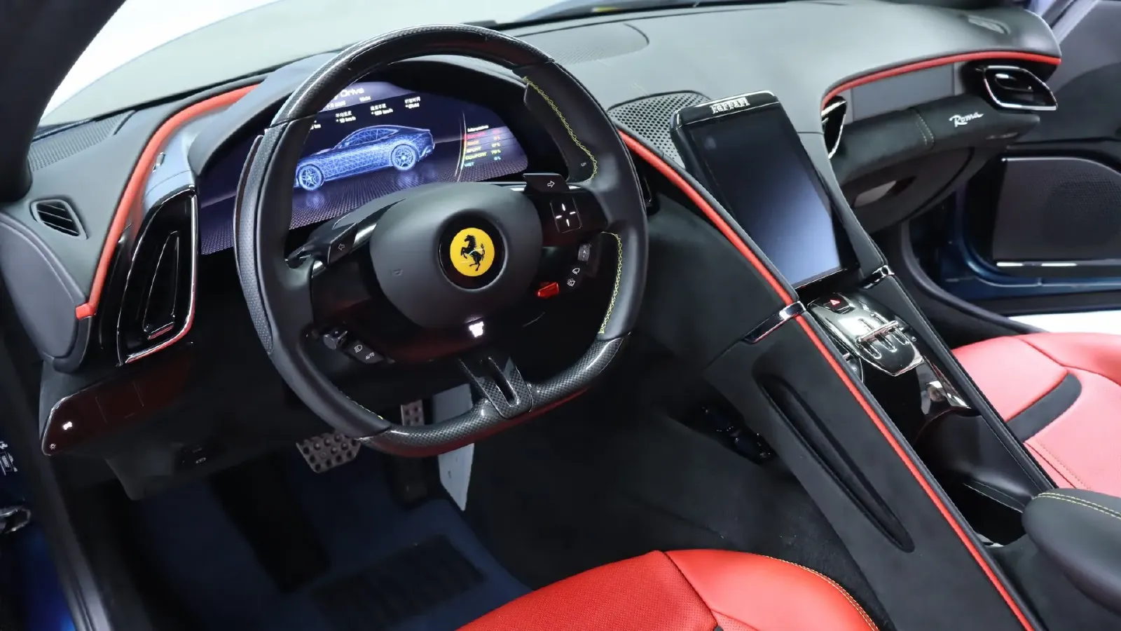 2020 Ferrari Roma 3.9T 620HP V8 8DCT,autocango,china used car exporter,china ev exporter,chinese used car exporter,chinese used ev exporter