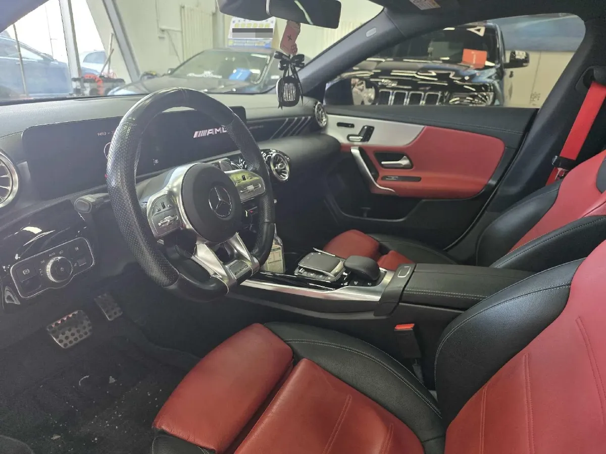 2021 Mercedes-Benz CLA AMG 2.0T 306HP L4 7DCT,autocango,china used car exporter,china ev exporter,chinese used car exporter,chinese used ev exporter